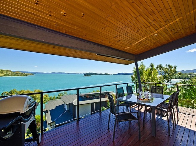 The balcony is the place to be at the Shorelines apartments! © Kristie Kaighin http://www.whitsundayholidays.com.au